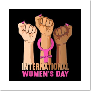 Happy Womens Day 8 March 2024 International Womens Day Posters and Art